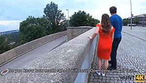 hunt4k picks up curvy czech wife lookalike for raw pussy fucking cash