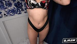 NIKKI KNIGHTLY'S FACE GETS TOTALLY GLAZED IN SLOPPY DEEPTHROAT JIZZ LOAD!