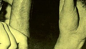 Indian Vintage Bisexual Threesome Features One Mouth on Two Hairy Cocks