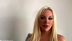 A Horny Officer Arrests Me For Dirty Cock Sucking And Fucking Blondie Fesser!