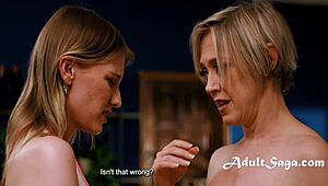 stepmom dee williams and melody marks lick wet pussies scissor like soulmates