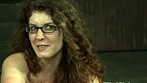 hey bigtitted sub, gag harder on that maledom dildo now