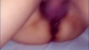 karina fucks friends hard while cuckold waits home alone