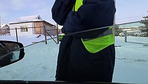 she seduced him then paid the fine with her tight anal hole