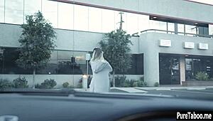 sexy blonde teen bounces on huge black cock interracial taboo style