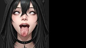 Ahegao faces explode in wild AI-generated cumshot compilation frenzy