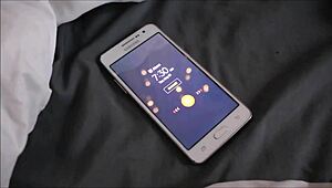 Busty girlfriend's short hair hides dirty webcam secrets with big natural tits