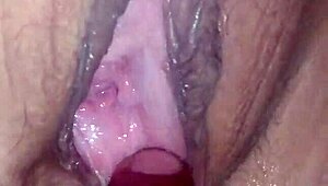 Tight Shaved Pussy Creampie Doggystyle Bang