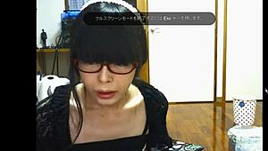 i stroke my hard shecock till i cum watching asian shemale fun