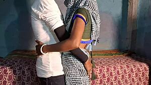 Desi Hot Bhabhi Takes Full Anal Fingering and Hard Pussy Sex with Banana Deepthroat in House