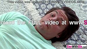 Lifeguard teen stepsisters turn CPR practice into taboo fucking with stepbro's cock.