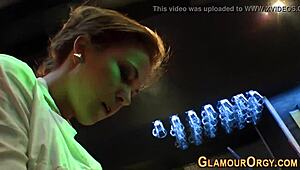 orgy whore takes multiple loads in hardcore facial finish