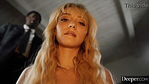 Deeper. Disobedient Cecelia Lion Bound and Spanked by Old Dom for Breaking Rules