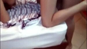 The prostitute sneaks off for a secret hookup with her work friend