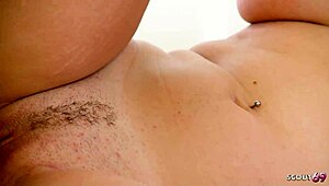 Hey virgin teen with natural saggy tits and perfect body wanna get tricked into first deepthroat fuck by the masseur?