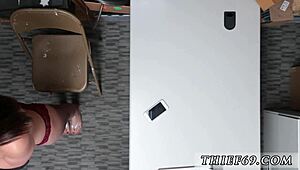 petite teen police babe in uniform gets hardcore fucked by older officer