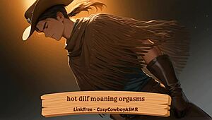 hot dilf moans through intense orgasms with boyfriend