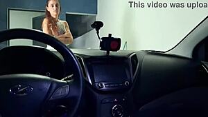 i risk masturbating outdoors watching college redhead students in parking lot