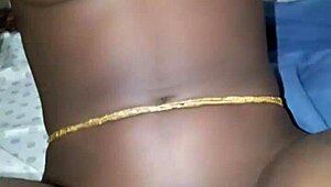 shaved ebony babe shows off her smooth pussy verification