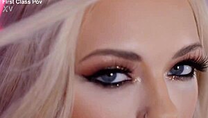 Petite blonde Alex Grey takes hard POV pounding 😍 sloppy face fuck