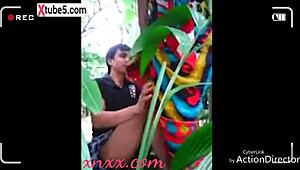 Indian Aunty Takes Monster Cock Deep in Outdoor Hardcore Fuck