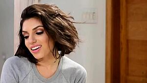 Busty Milf Scissors Stepteen Pussy In Heat