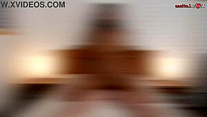 bad 19yo latina slut bends for old man's monster cock doggy facial!