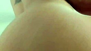 a hot teen dances seductively outdoors flashing her body in public