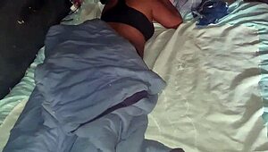 Hot stepsister craves rough anal pounding only in her tight ass from behind