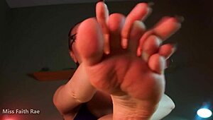 blackmailed yoga slut shakes sweaty ass in leggings for femdom worship