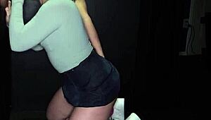 Blonde babe deepthroats cock after cock at gloryhole sloppy handjob cumshots