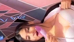 college girl rocks her dildo hard in secret play