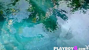 julie kay the cute black teen 18+ poses seductively in hot lingerie exposing her curvy ebony body outdoors