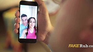 Hey, wanna see nerdy glasses brunette tasha lustn with pigtails suck cock, ride cowgirl, get muff dived and doggystyled?