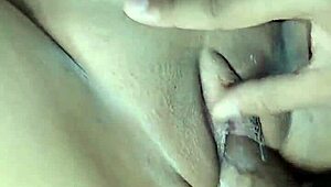 Perfect Pussy Closeup Devoured by Thick Creampie Blast