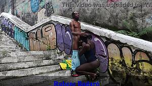 banged xvideos' hottest black babe daylight quickie