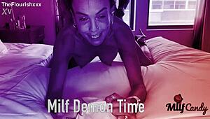 yo check out milfcandy karla riding damson jenkins monster bbc