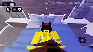 Yellow femdom bitch dominates with big tits and ass control