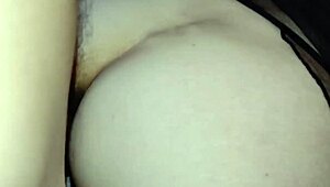 Pov close-up of amateur milf wife sexwife spreading natural tits and ass for anal assfucking with family friends couple.
