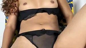 i get so wet masturbating my pussy alone on the sofa