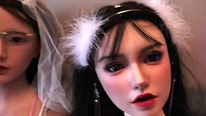 brunette amateur delivers first pov blowjob on huge asian cock