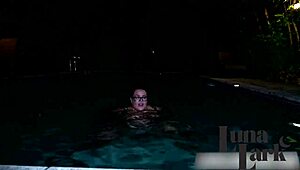 luna lark's pool tease hints at jay playhard's deep plunge