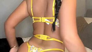 My slutty british girlfriend squirts wildly on webcam craving orgasmic toy play