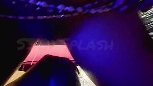 Petite Slave Rides Big Black Cock Then Squirts Bent Over Doggystyle