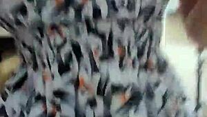 whoa this young wife in short dress cheats with neighbor doggystyle 😏 her curvy ass shakes!