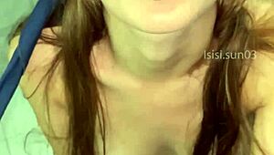 i convinced sexy 18-year-old redhead teen to fuck hard deep on webcam sex tape