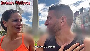 hey i picked up this argentinian fitness babe michelle for a quickie street fuck... her ass is insane!!