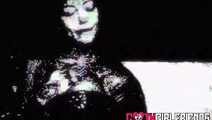 god damn tiger lily's inked redhead body gets gangbanged hard cowgirl style!