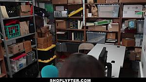 lily jordan's hot slut body gets fucked on shoplyfter