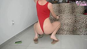 Peek Behind the Scenes as Step Sisters Tease with BBC Anal Fun